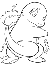 Plansa de colorat cu Pokemon 3 23